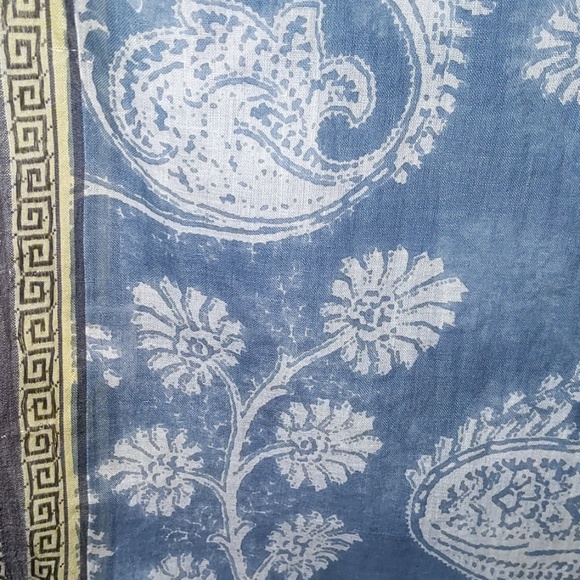 Épice Denim Blue Stole - Picture 2 of 4